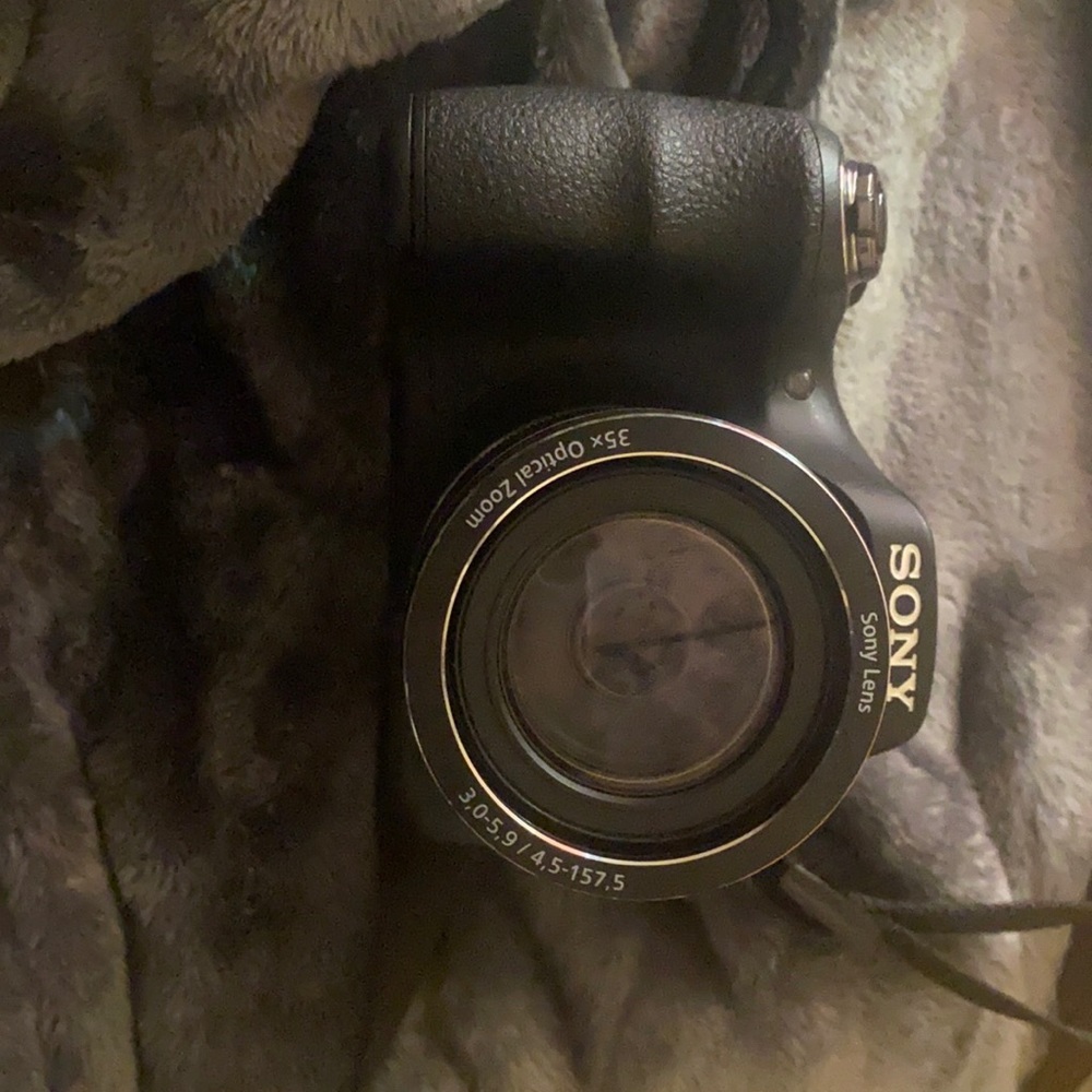 Sony camera only been used one  time